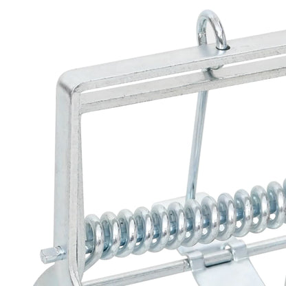 Mollenvallen Gegalvaniseerd Staal Zilverkleurig