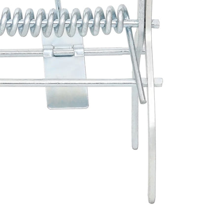 Mollenvallen Gegalvaniseerd Staal Zilverkleurig