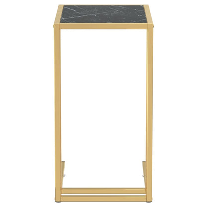 Computer Bijzettafel 50X35X65 Cm Gehard Glas Kleurig