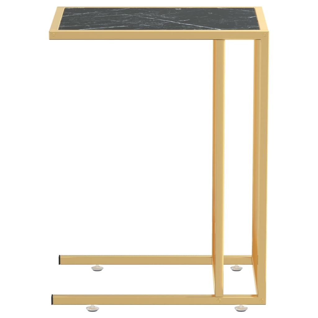Computer Bijzettafel 50X35X65 Cm Gehard Glas Kleurig