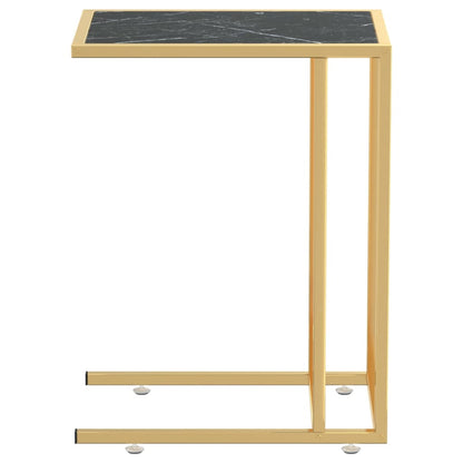 Computer Bijzettafel 50X35X65 Cm Gehard Glas Kleurig