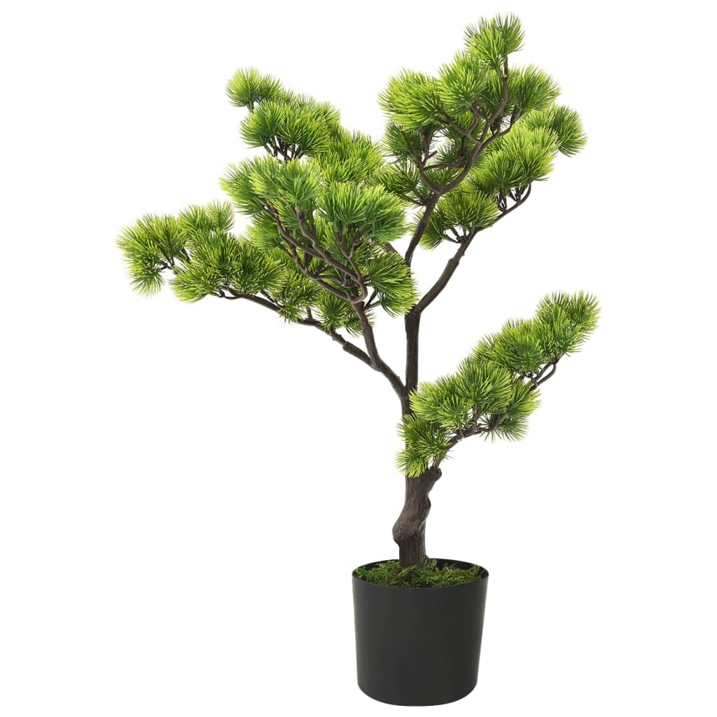 Kunstplant Met Pot Pinus Bonsai Groen