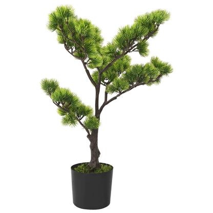 Kunstplant Met Pot Pinus Bonsai Groen