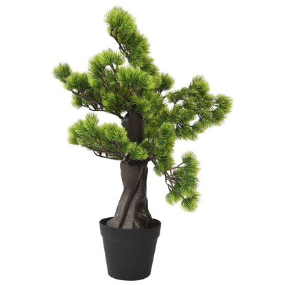 Kunstplant Met Pot Pinus Bonsai Groen