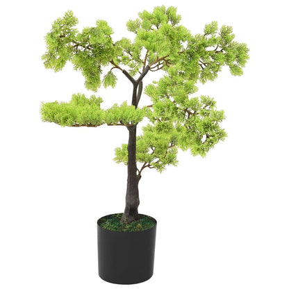 Kunstplant Met Pot Pinus Bonsai Groen