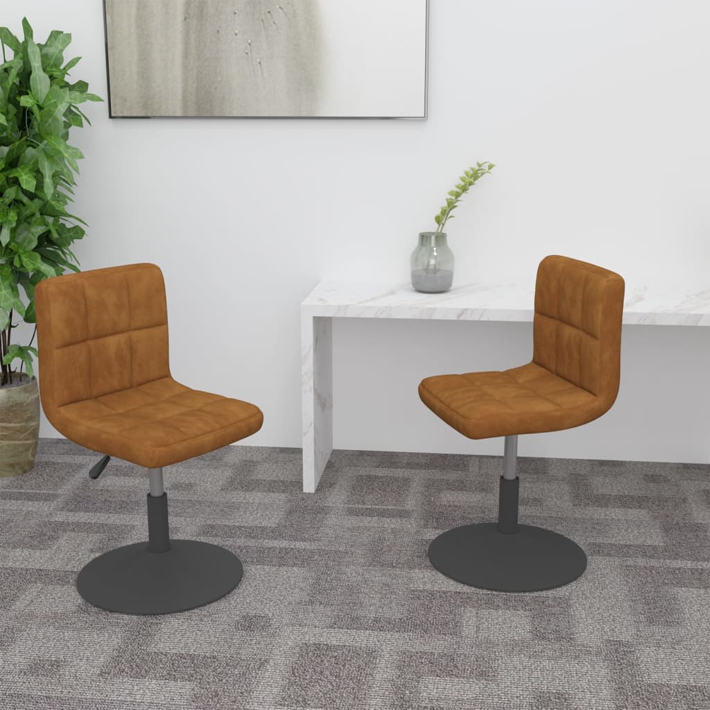 Eetkamerstoelen Draaibaar Fluweel