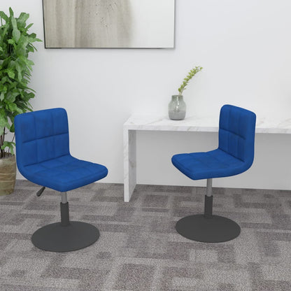 Eetkamerstoelen Draaibaar Fluweel