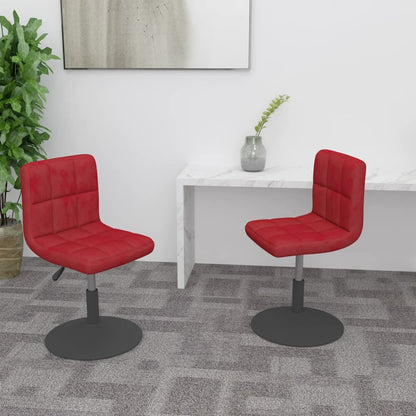 Eetkamerstoelen Draaibaar Fluweel