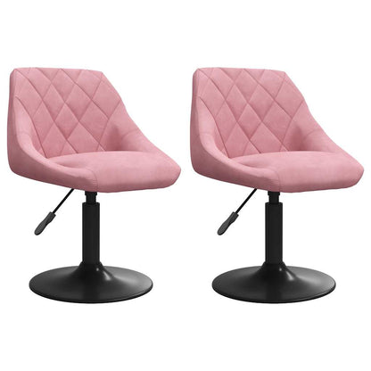 Eetkamerstoelen Draaibaar Fluweel