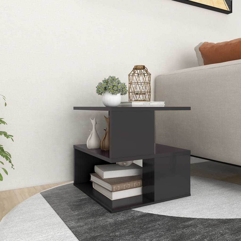 Salontafel 40X40X40 Cm Bewerkt Hout Kleurig