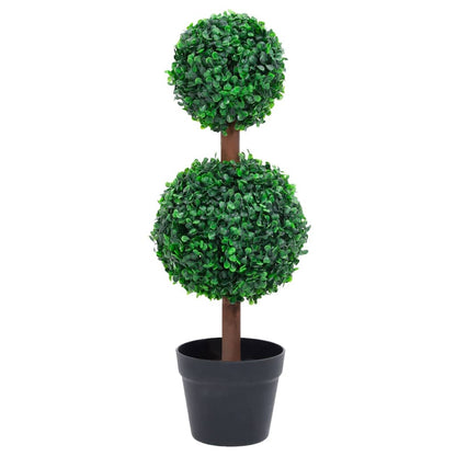Kunstplant Met Pot Buxus Bolvorming 119 Cm Groen