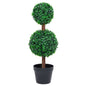 Kunstplant Met Pot Buxus Bolvorming 119 Cm Groen