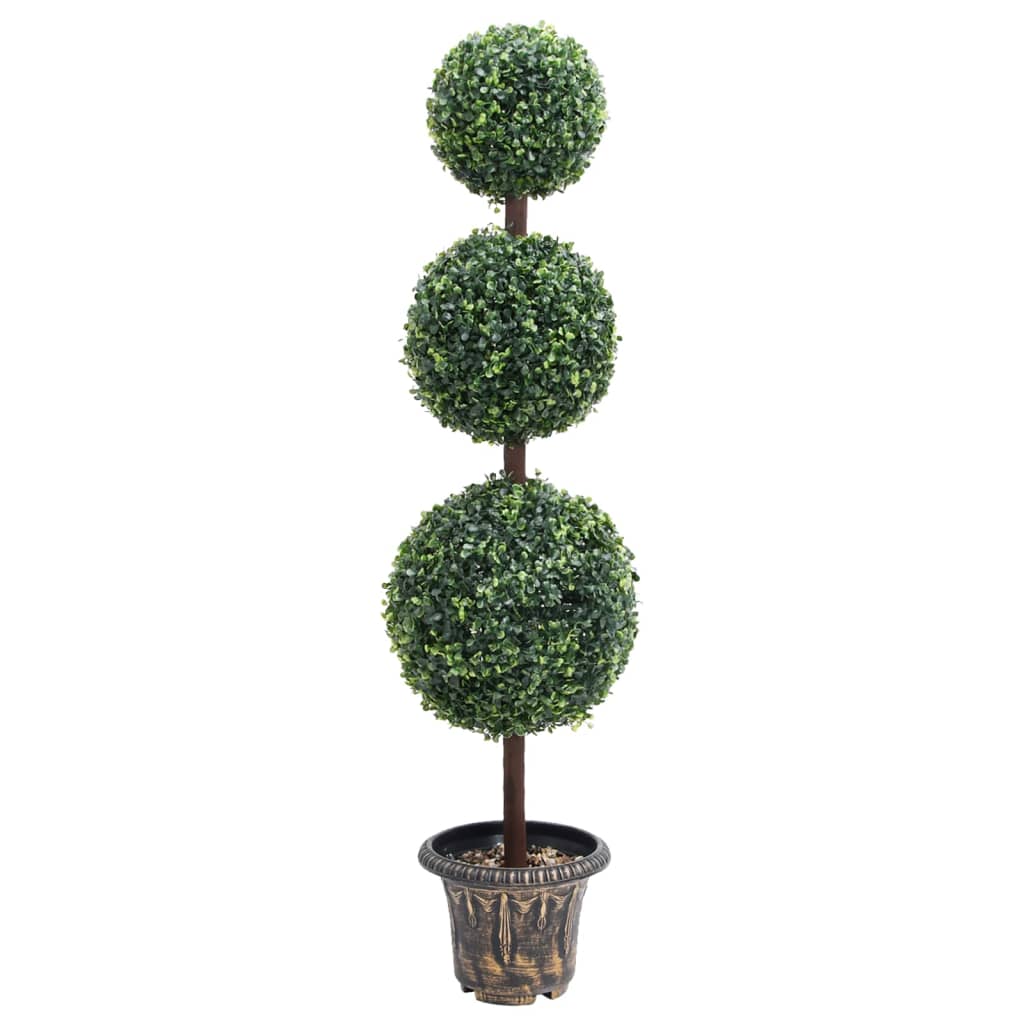 Kunstplant Met Pot Buxus Bolvorming 119 Cm Groen