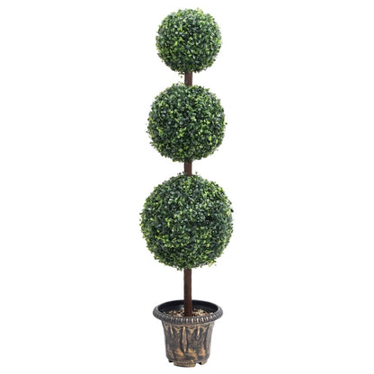Kunstplant Met Pot Buxus Bolvorming 119 Cm Groen