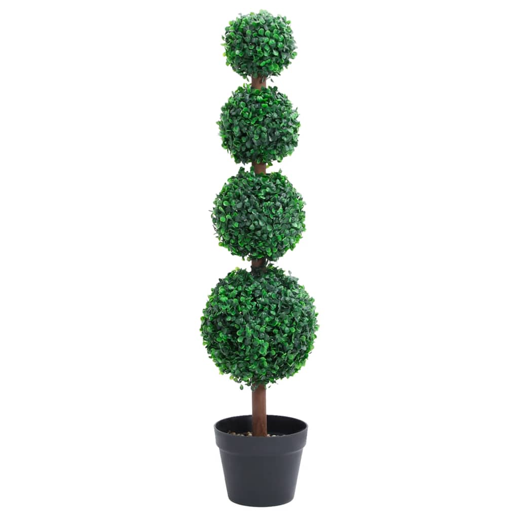 Kunstplant Met Pot Buxus Bolvorming 119 Cm Groen