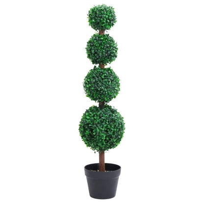 Kunstplant Met Pot Buxus Bolvorming 119 Cm Groen