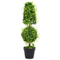 Kunstplant Met Pot Buxus Bolvorming 119 Cm Groen