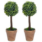 Kunstplanten Met Pot Buxus Bolvorming 56 Cm Groen
