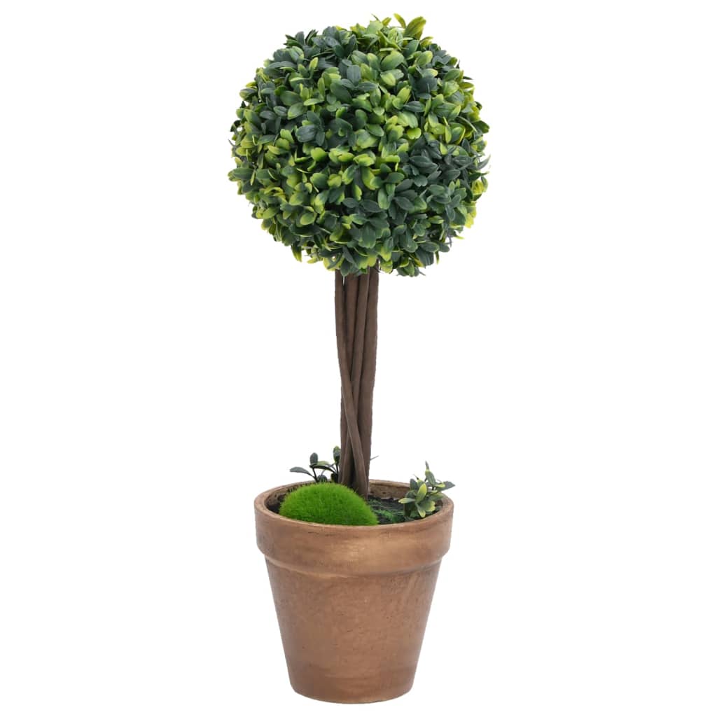 Kunstplanten Met Pot Buxus Bolvorming 56 Cm Groen