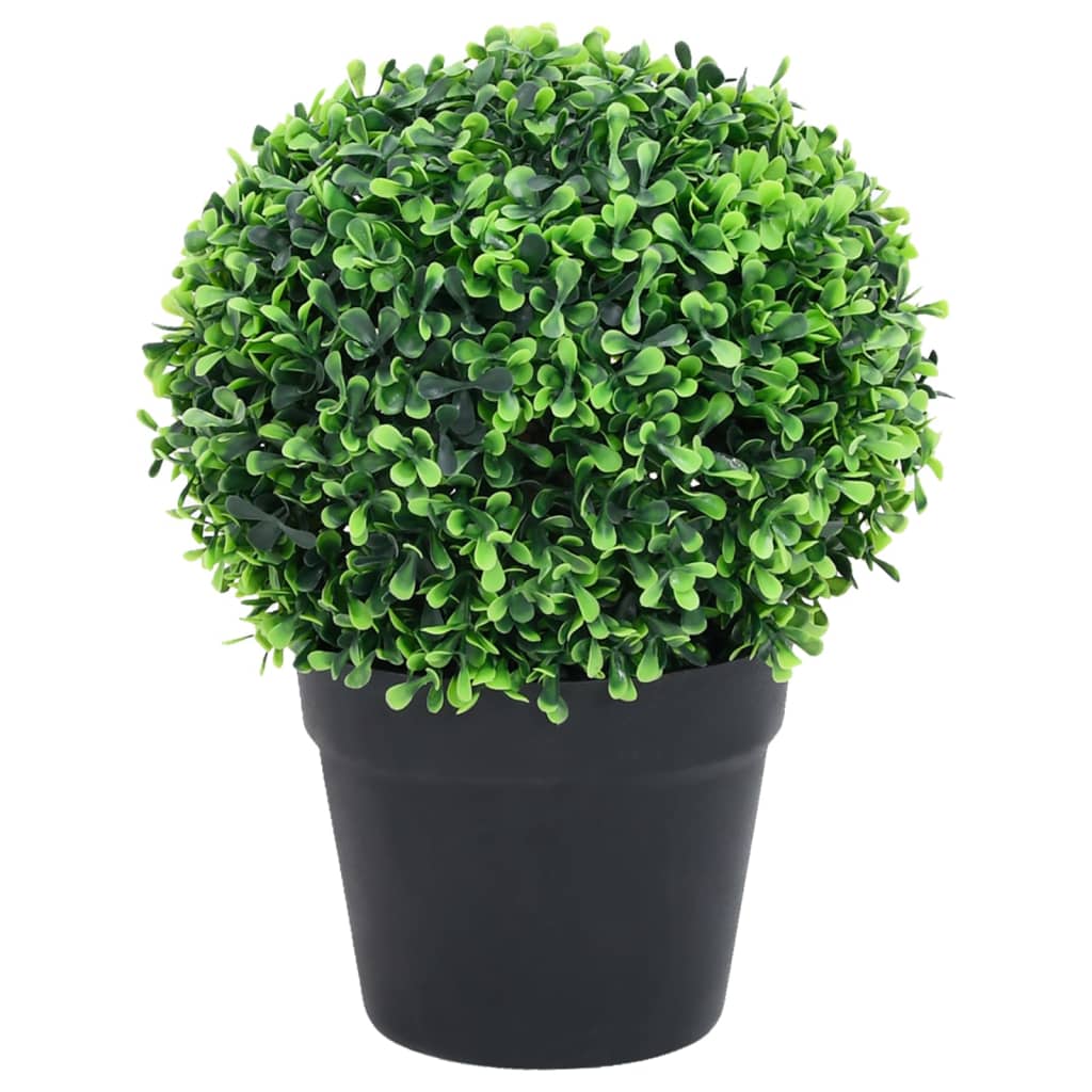 Kunstplanten Met Pot Buxus Bolvorming 32 Cm Groen