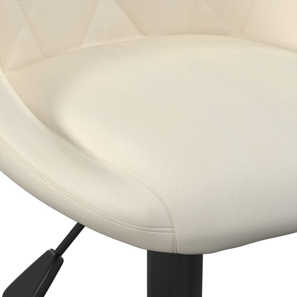 Eetkamerstoelen Draaibaar Fluweel Kleurig