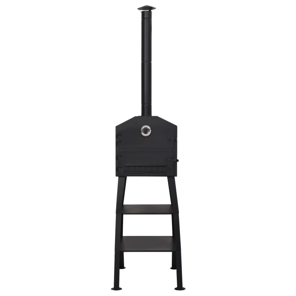 Pizzaoven Houtskool Met 2 Vuurkleistenen