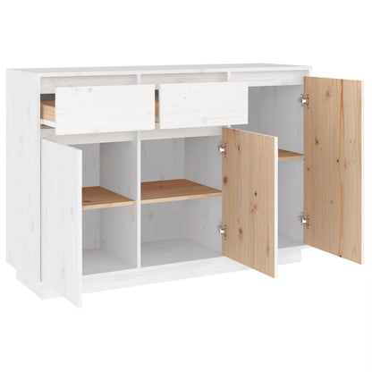 Dressoir 110X34X75 Cm Massief Grenenhout