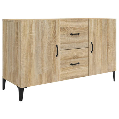 Dressoir 100X36X60 Cm Bewerkt Hout Kleurig