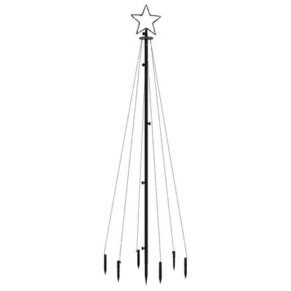 Kerstboom Met Grondpin 108 Led's 180 Cm Koudwit