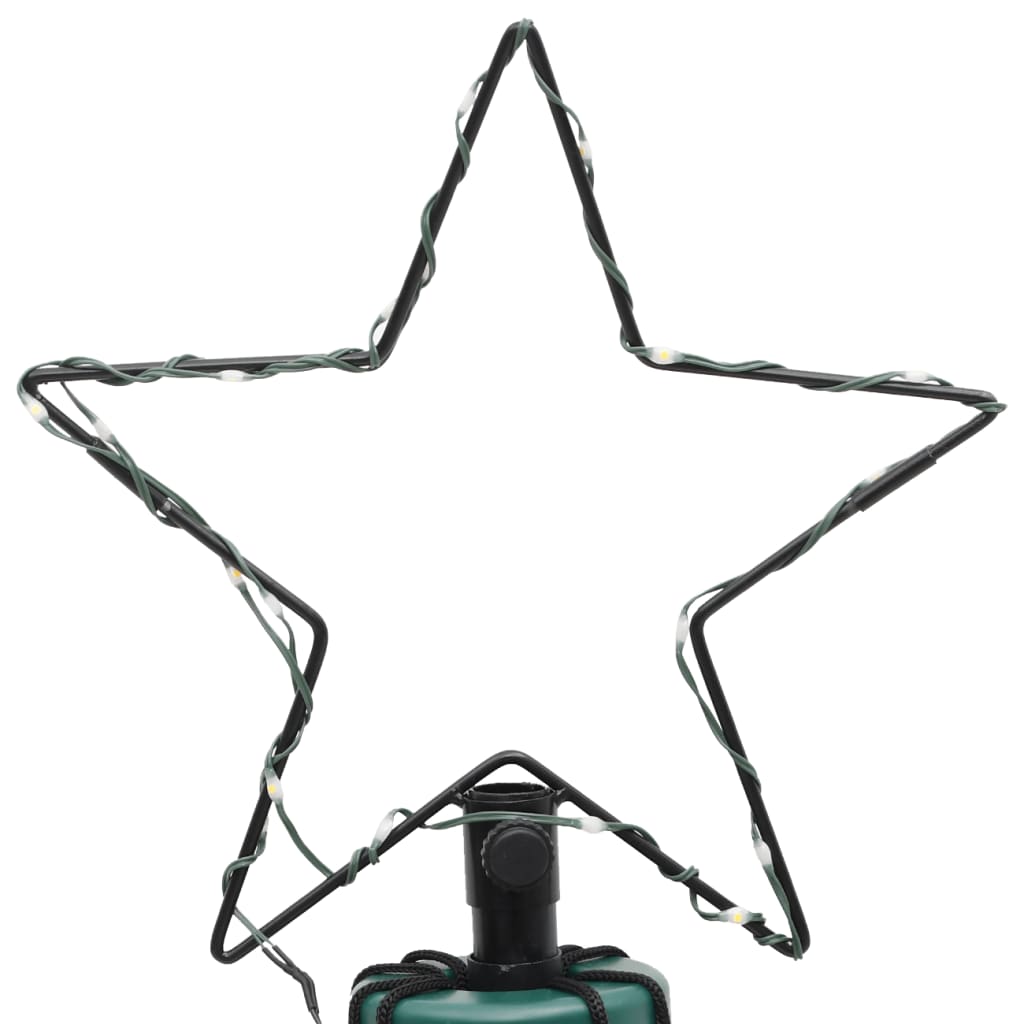 Kerstboom Met Grondpin 108 Led's 180 Cm Blauw