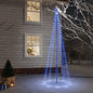Kerstboom Met Grondpin 108 Led's 180 Cm Blauw
