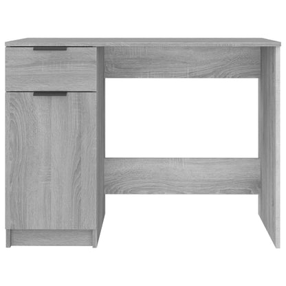 Bureau 100X50X75 Cm Bewerkt Hout Eikenkleurig