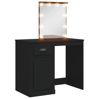 Kaptafel Met Led-Verlichting 90X42X132,5 Cm