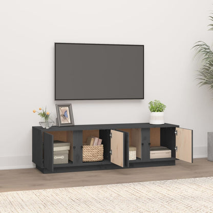 Tv-Meubel 140X40X40 Cm Massief Grenenhout