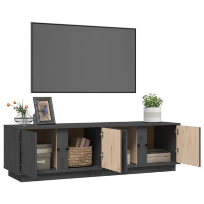 Tv-Meubel 140X40X40 Cm Massief Grenenhout