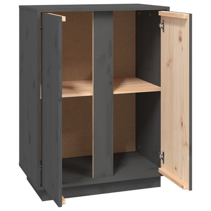 Dressoir 60X35X80 Cm Massief Grenenhout