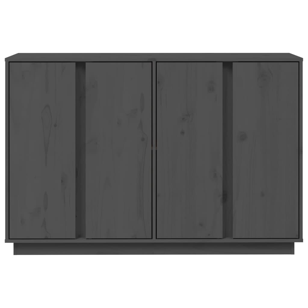 Dressoir 120X35X80 Cm Massief Grenenhout