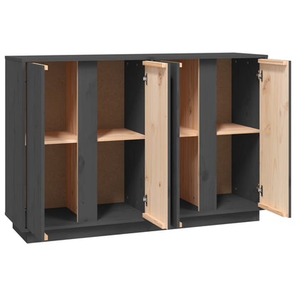 Dressoir 120X35X80 Cm Massief Grenenhout