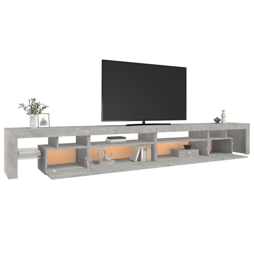 Tv-Meubel Met Led-Verlichting 290X36,5X40 Cm