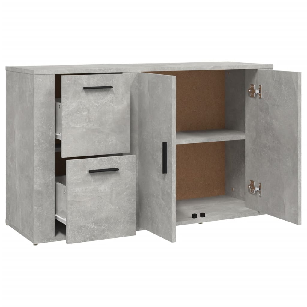 Dressoir 100X33X59,5 Cm Bewerkt Hout