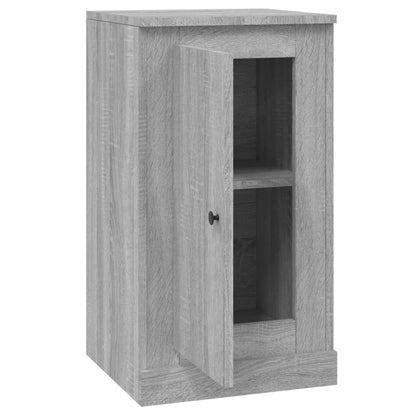 Dressoir 37,5X35,5X67,5 Cm Bewerkt Hout Eikenkleur