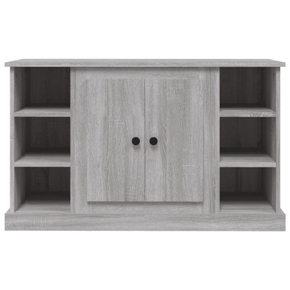 Dressoir 100X35,5X60 Cm Bewerkt Hout Eikenkleurig