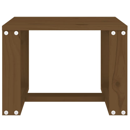 Tuinbijzettafel 40X38X28,5 Cm Massief Grenenhout Honingbruin