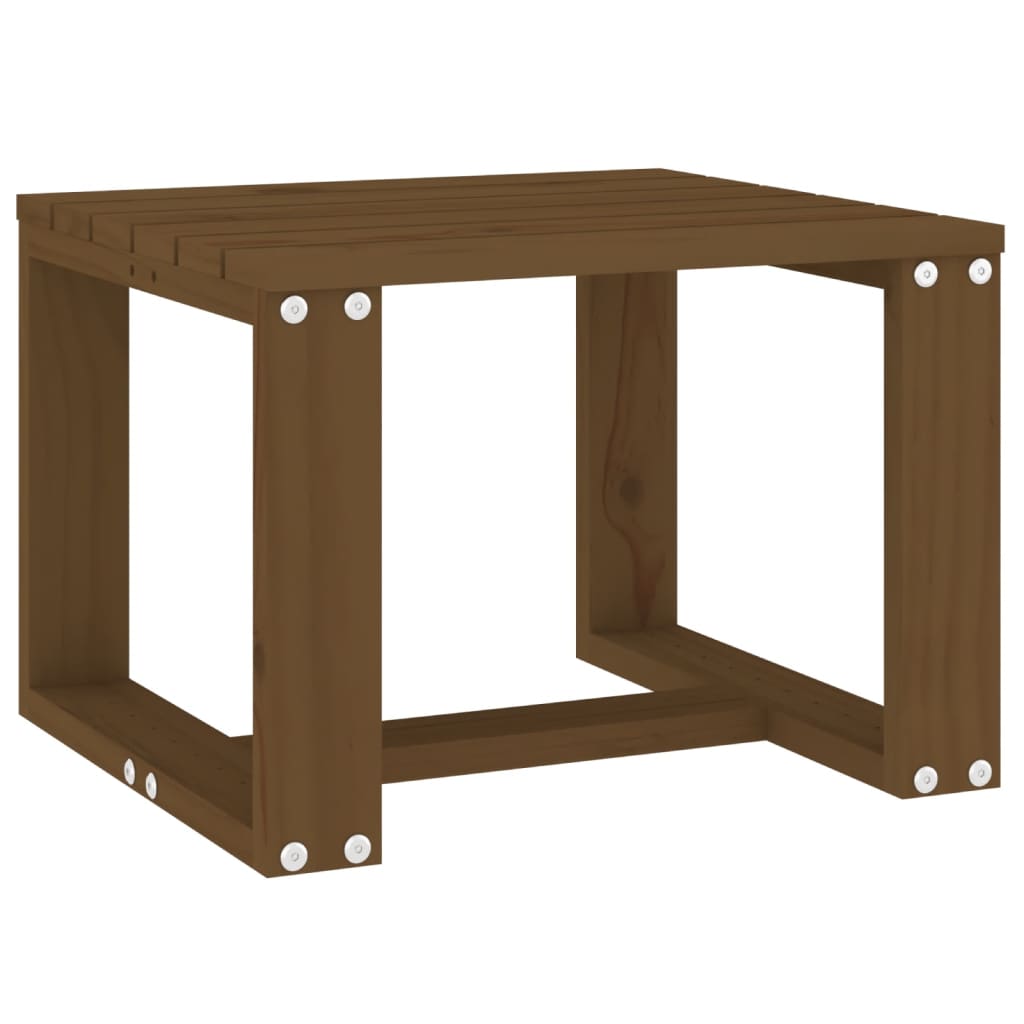 Tuinbijzettafel 40X38X28,5 Cm Massief Grenenhout Honingbruin