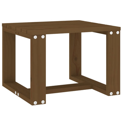 Tuinbijzettafel 40X38X28,5 Cm Massief Grenenhout Honingbruin