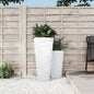 Plantenbak Met Uitneembare Bak Geribbeld 18/ Pp Kleur