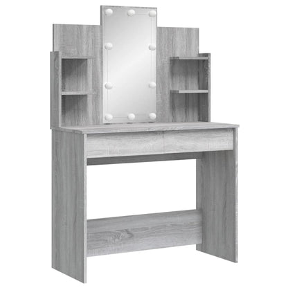 Kaptafel Met Led-Verlichting 96X40X142 Cm