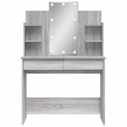 Kaptafel Met Led-Verlichting 96X40X142 Cm