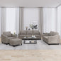 4-Delige Loungeset Met Kussens Stof