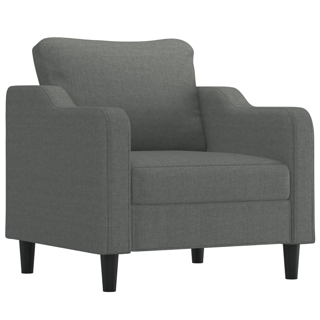 4-Delige Loungeset Met Kussens Stof